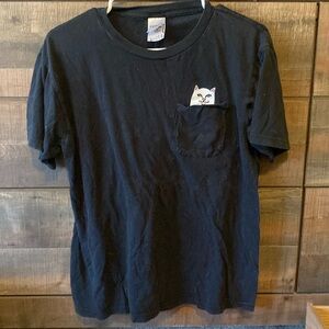 Ripndip T-Shirt with cat